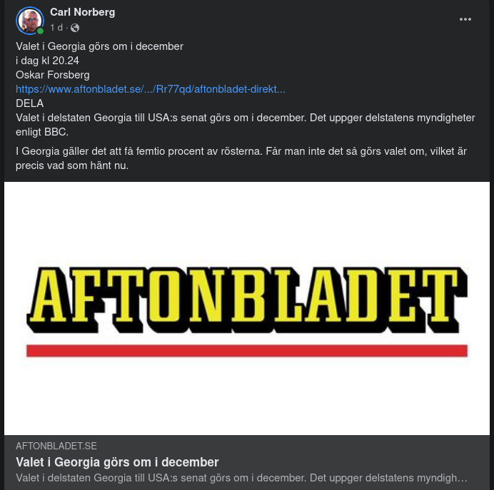 Omval I Georgia I December