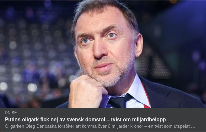Deripaska & Det Svenska Rättssystemet