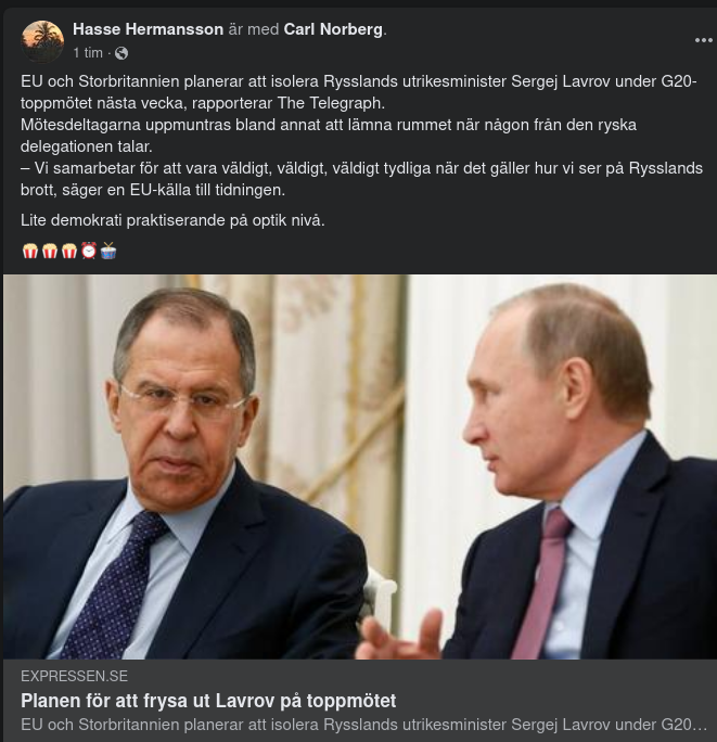 Planerad Mobbning På G20-Möte