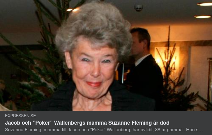 Wallenbergmamma Död