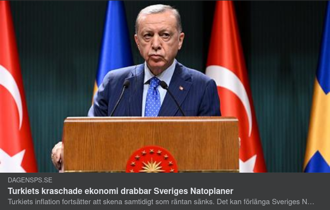 Turkisk Ekonomi & Svenska Natoplaner