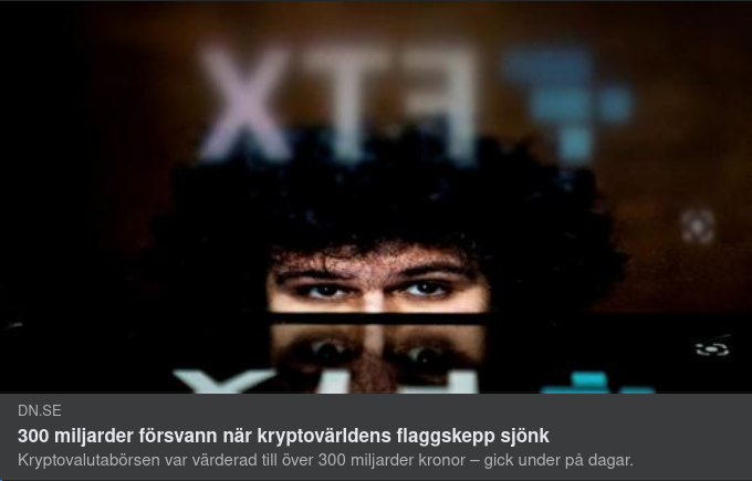 DN Skriver Om FTX