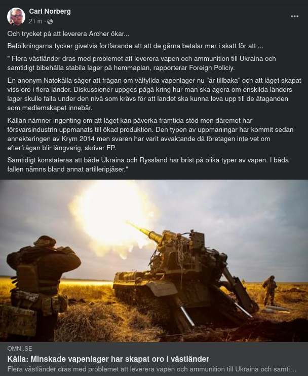 Västerländsk Vapenlageroro