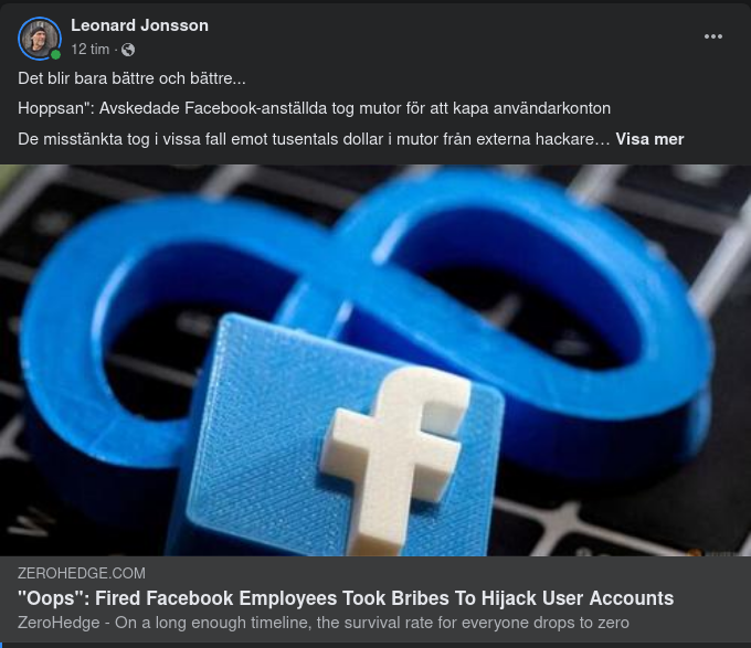 Mutade FB-Anställda