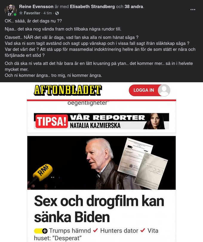 Hunters Laptop & Ångertid