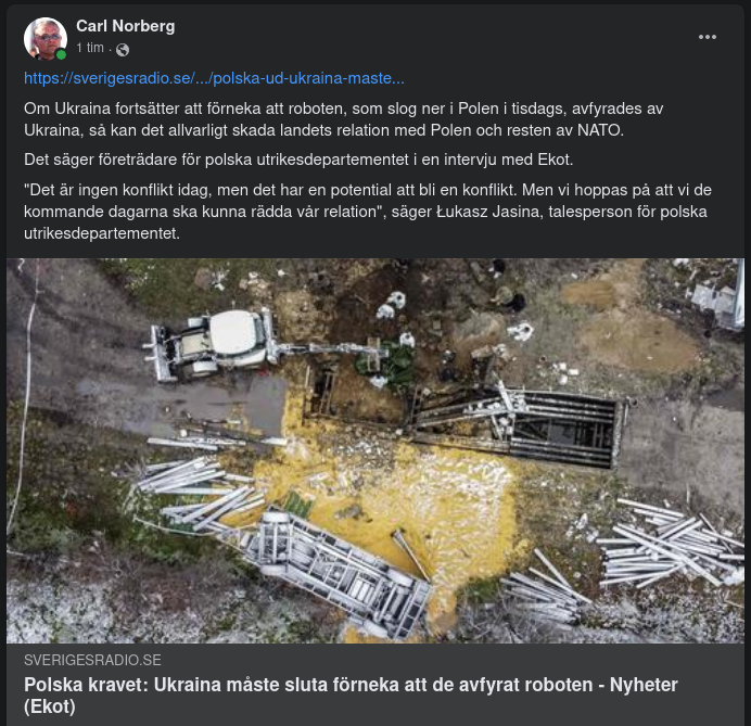 Polen, Ukraina & En Robot