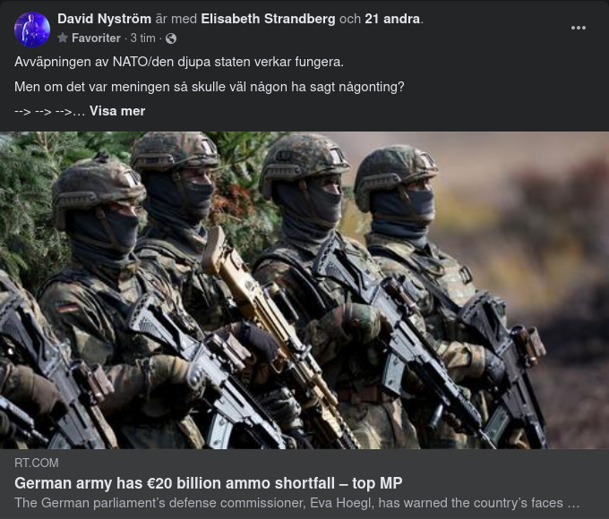 Djup Tysk Ammunitionsbrist