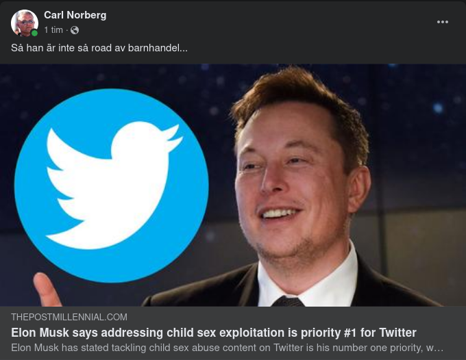 Musk Gör Barnpornografimotverkan Twitters Prio #1