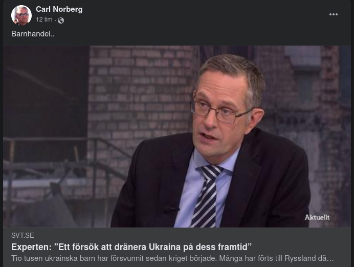 Ryska Barnrövare I SVT
