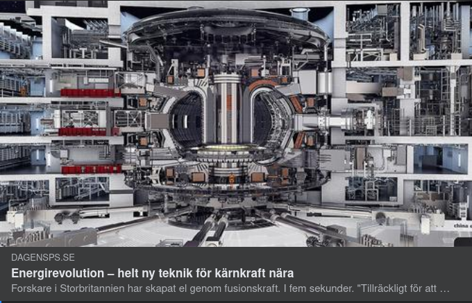 Elektricitetsskapande Fusion