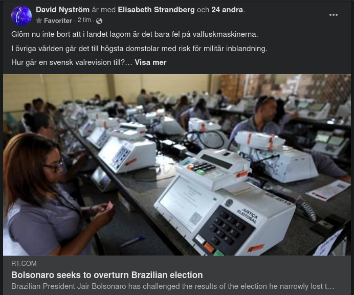 Bolsonaro Vill Ogiltigförklara Röster