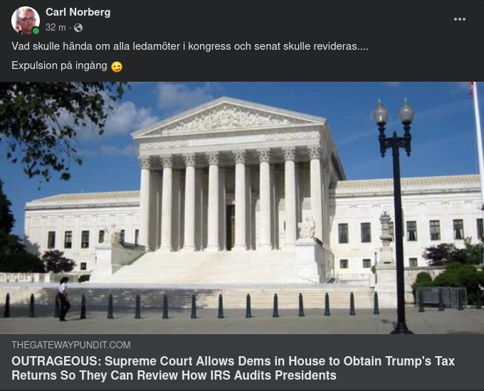 HD Ger Åtkomst Till Trumps Skattedeklarationer