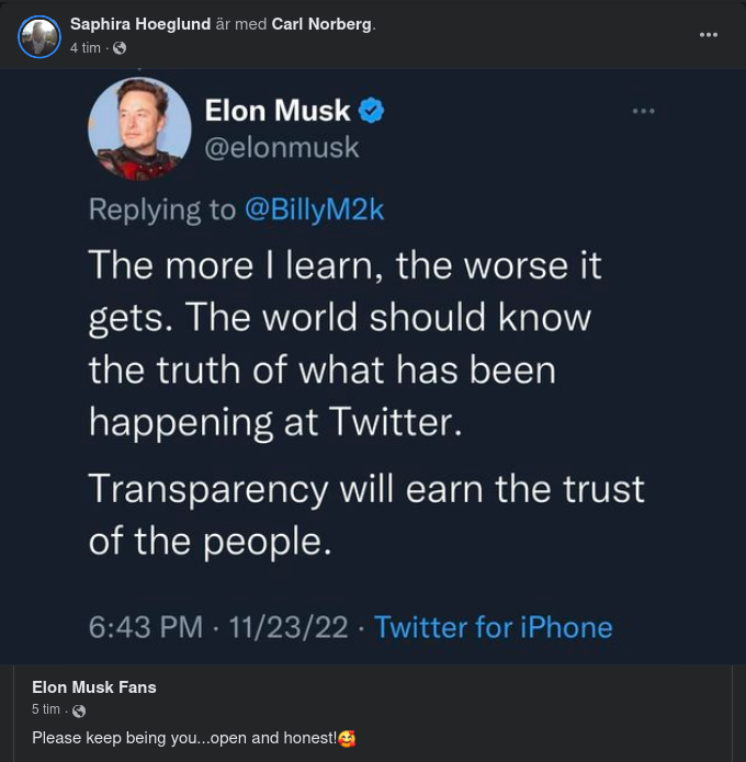 Musk & Sanningen Om Twitter