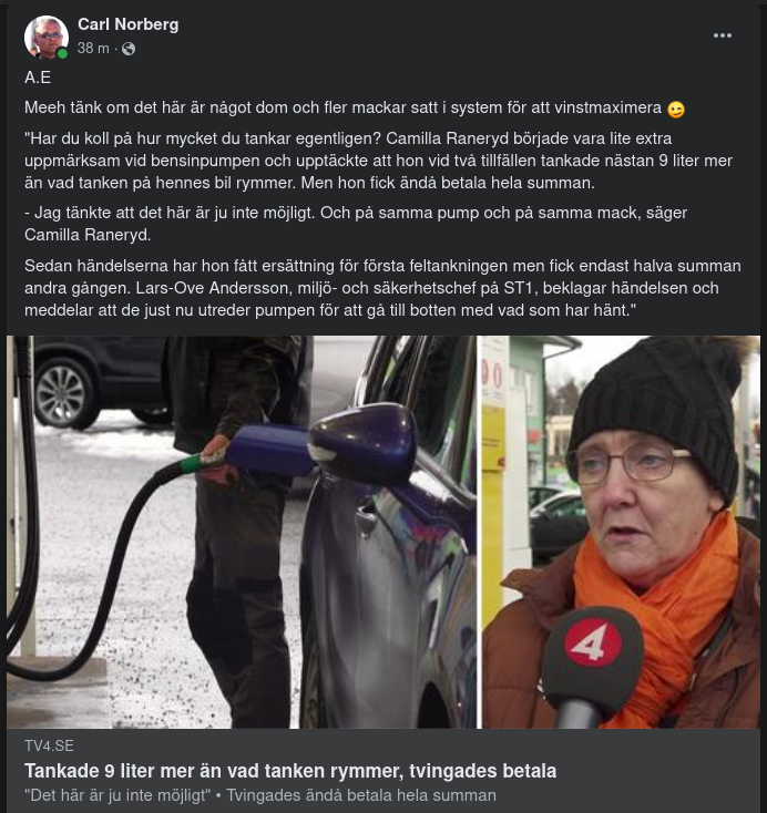 Systematisk Tankningsvinstmaximering