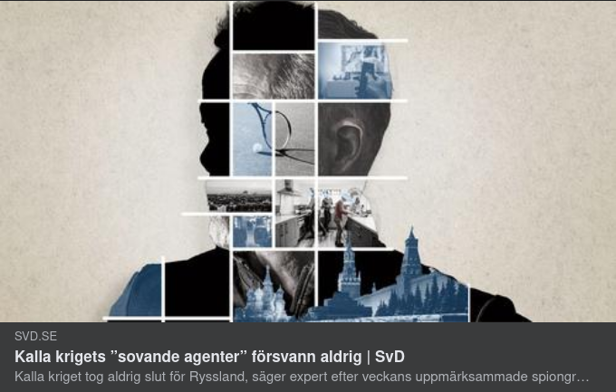 Fortsatt Kallt Krigande Ryssland I SvD