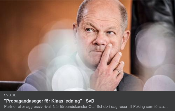 Schultz Reser Till Kina