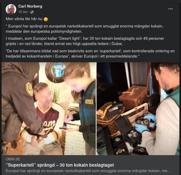 Europol Spräcker Superkartell