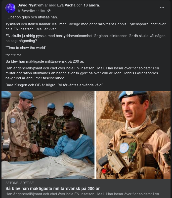 Mäktigaste Militärsvensken På 200 År