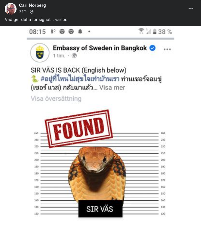 Väsande Signalering