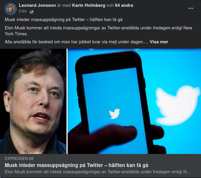 Musk Inleder Massuppsägning På Twitter