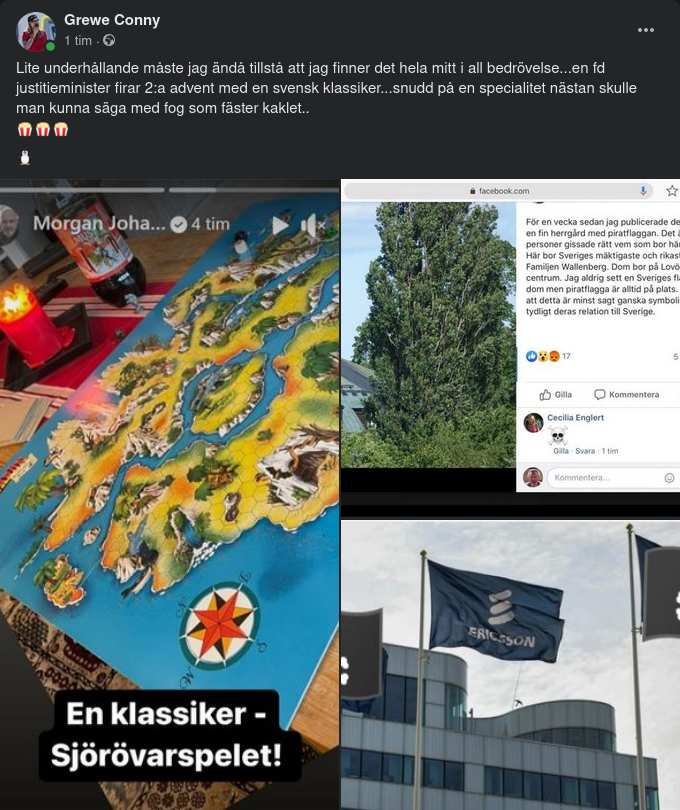 Klassikern Sjörövarspelet Som Adventsunderhållning