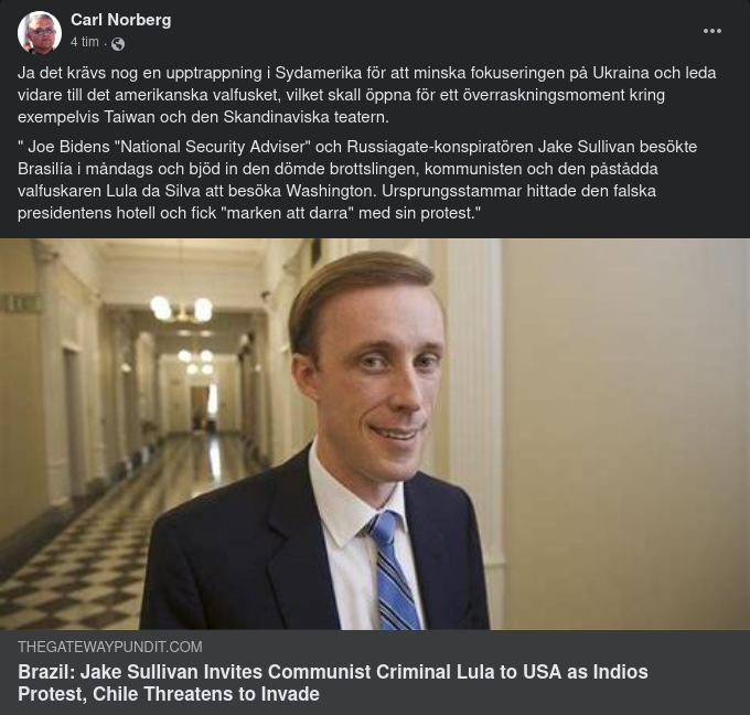 Amerikanskt Brasilienbesök