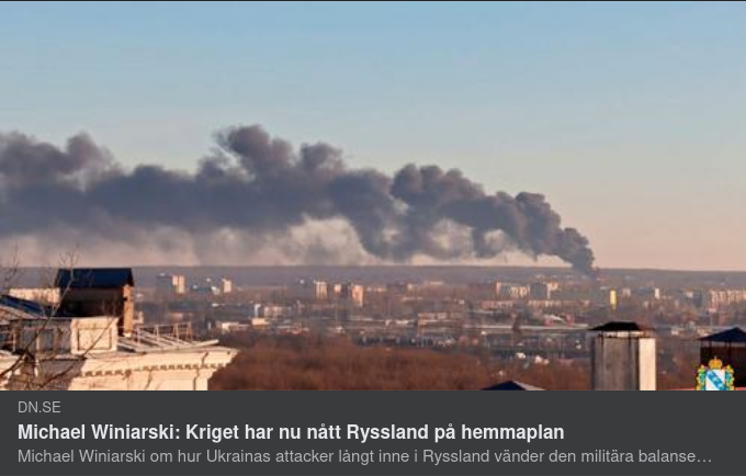 Krigsnått Ryssland I DN