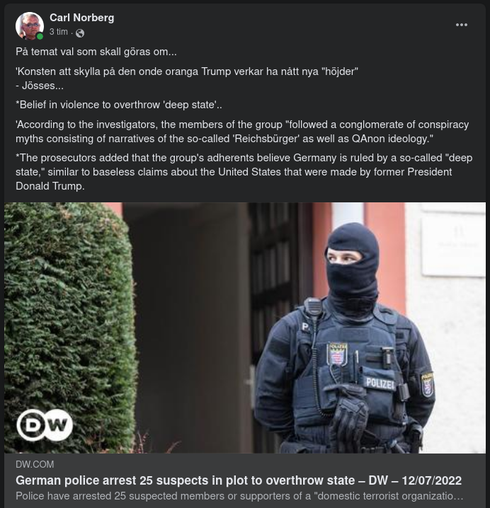 Polistillslag Mot Högerextrema I Tyskland