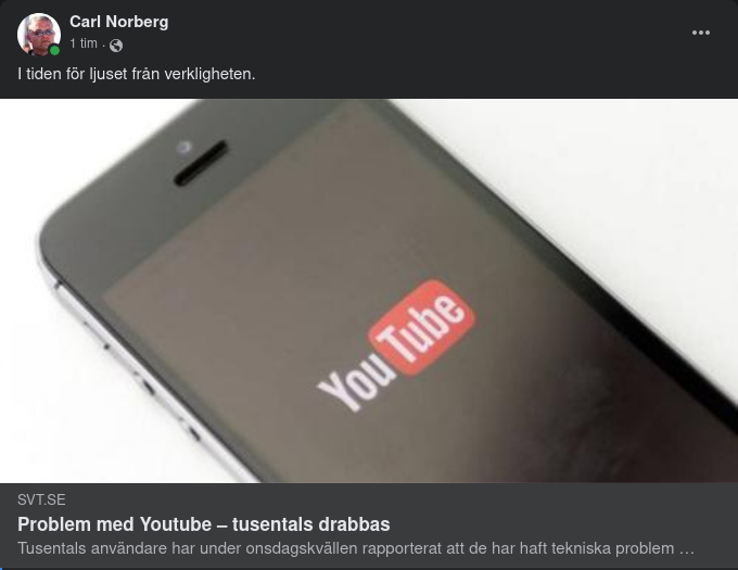 Youtubestörningar