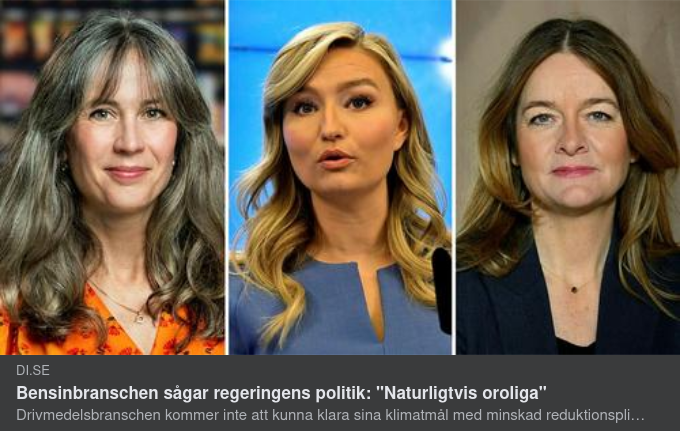 Klimatmålsoroade Bensinmacksägare