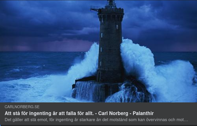 Att Stå För Ingenting Är Att Falla För Allt