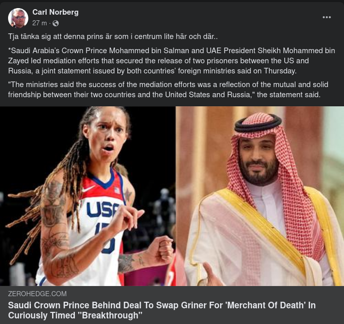 MbS Medlade I Fångutbyte