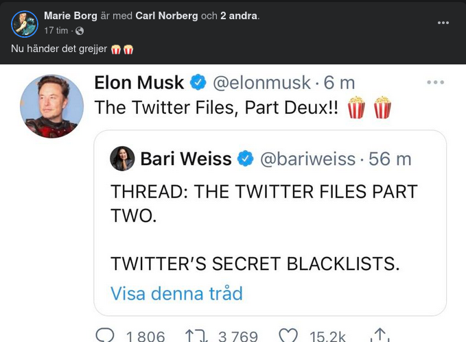 Twitter Filer Del II
