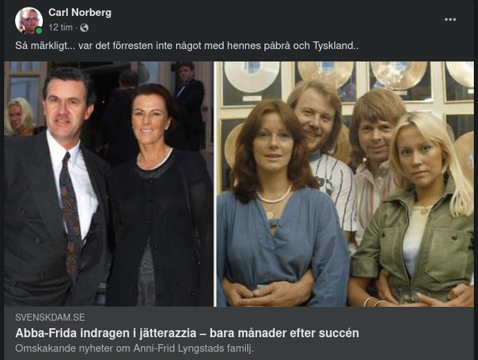 ABBA-Frida & Tysklandsrazzian