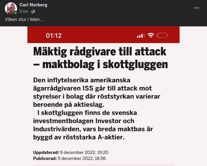 A & B-Aktier - Mäktig Rådgivare Till Attack
