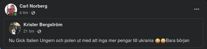 Inga Mer Pengar Till Ukraina Säger Italien, Ungern & Polen