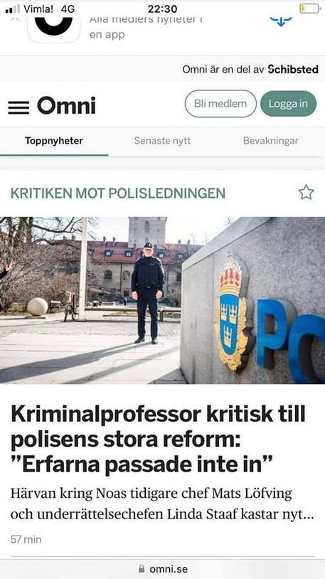 Opassande Hos Polisen