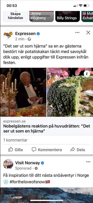 Nobel Hjärnföda