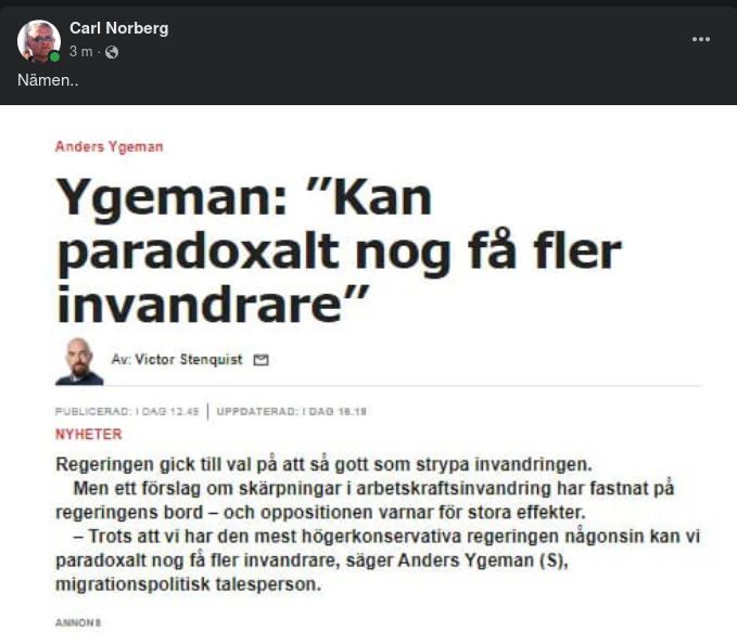 Möjlig Invandringsparadox