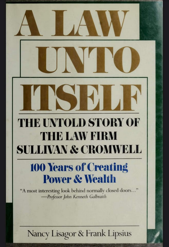 100 År Av Sullivan & Cromwell