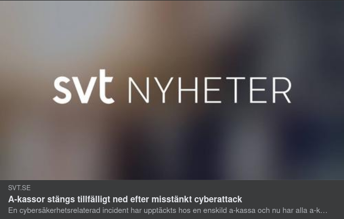 Misstänkt Cyberattack Stänger A-Kassor Tillfälligt