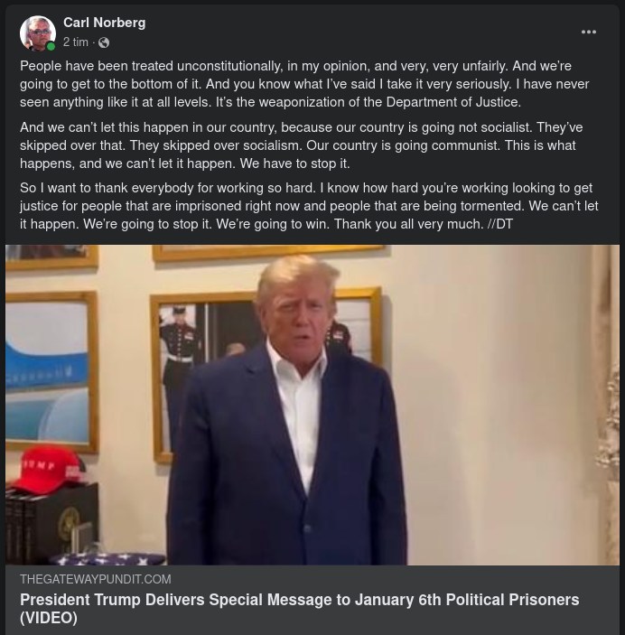 Trump & Amerikansk Rättvisa