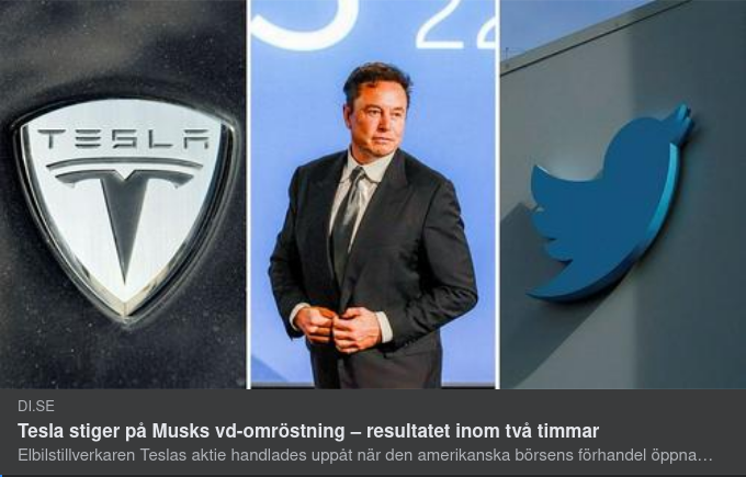 VD-Röstning På Twitter