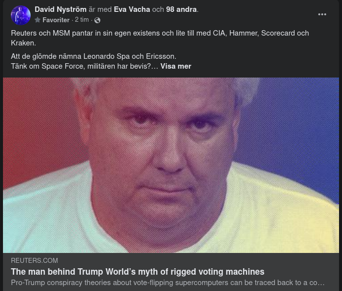 Reuters Presenterar Fanny, Montgomery & Mike Lindell