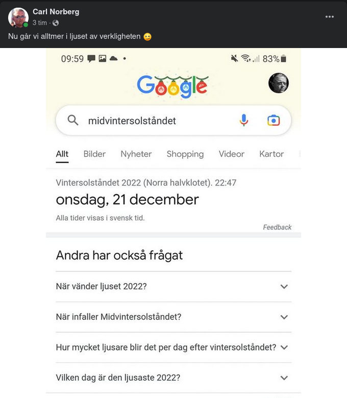 Mot En Även Astrologiskt Ljusare Belyst Verklighet