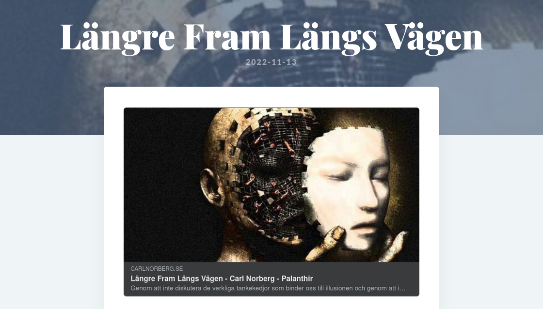 Längre Fram Längs Vägen