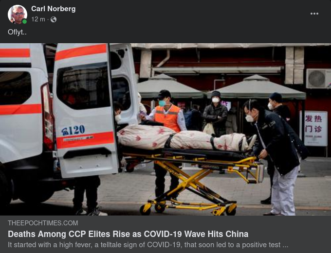 Elitdödande Covidvåg I Kina