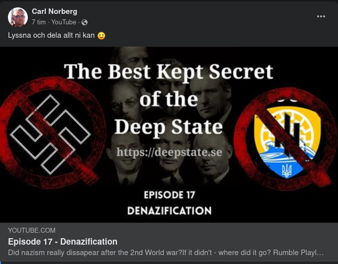 Deepstate.se - Denazification