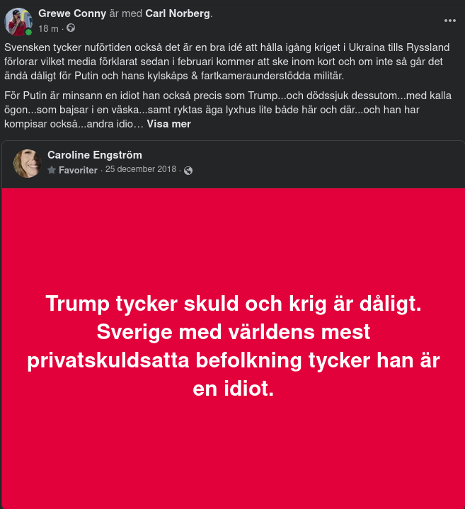 Idiottyckande Befolkning