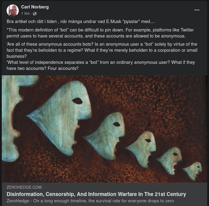 Desinformation, Censur & Informationskrig På 2000-Talet